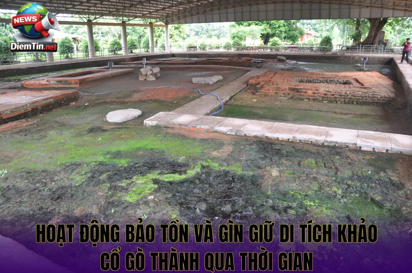 Hoạt động bảo tồn và gìn giữ di tích khảo cổ Gò Thành qua thời gian