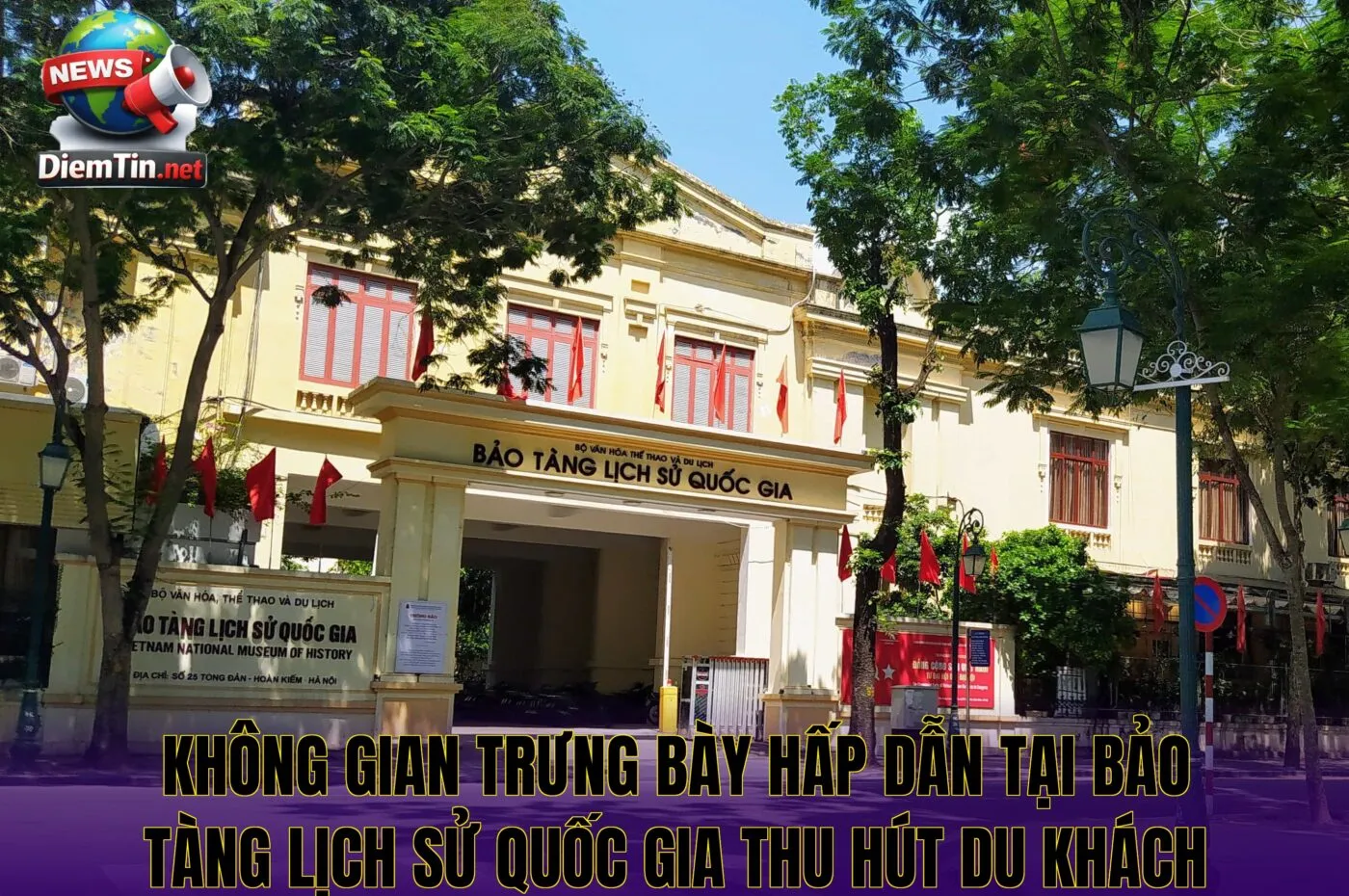 Không gian trưng bày hấp dẫn tại Bảo tàng Lịch sử Quốc gia thu hút du khách