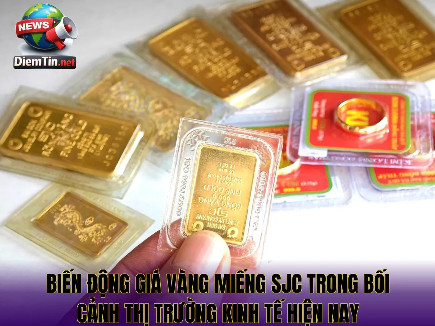 Biến động giá vàng miếng SJC trong bối cảnh thị trường kinh tế hiện nay
