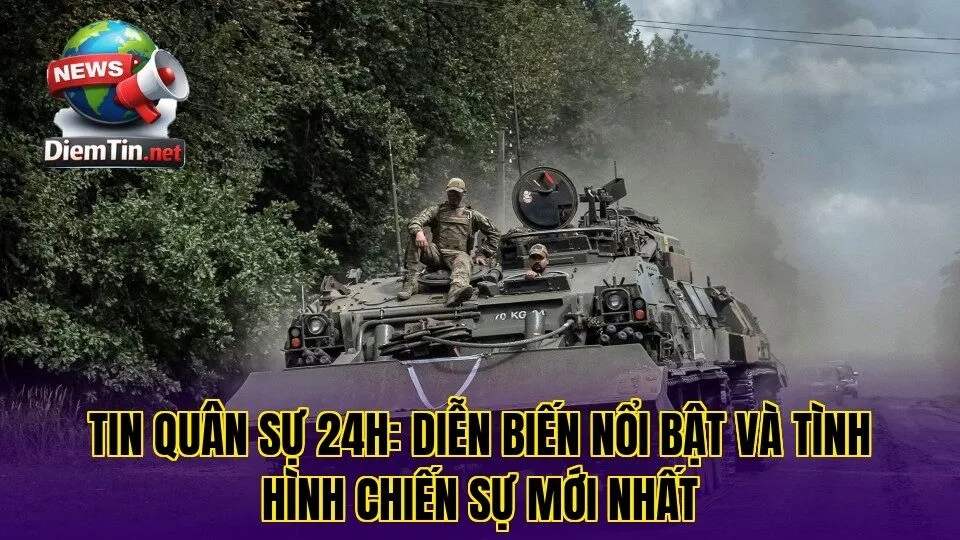 Tin quân sự 24h: diễn biến nổi bật và tình hình chiến sự mới nhất