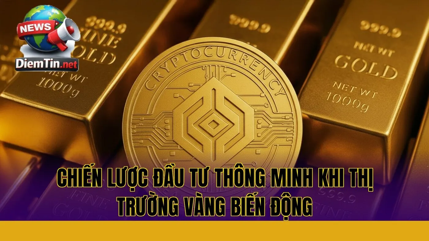 chiến lược đầu tư thông minh khi thị trường vàng biến động