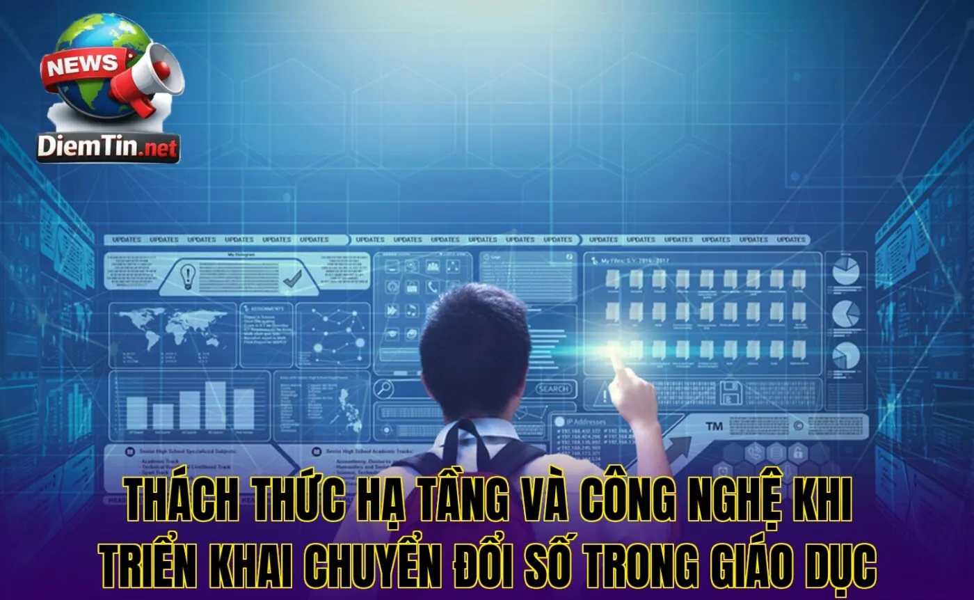 Thách thức hạ tầng và công nghệ khi triển khai chuyển đổi số trong giáo dục
