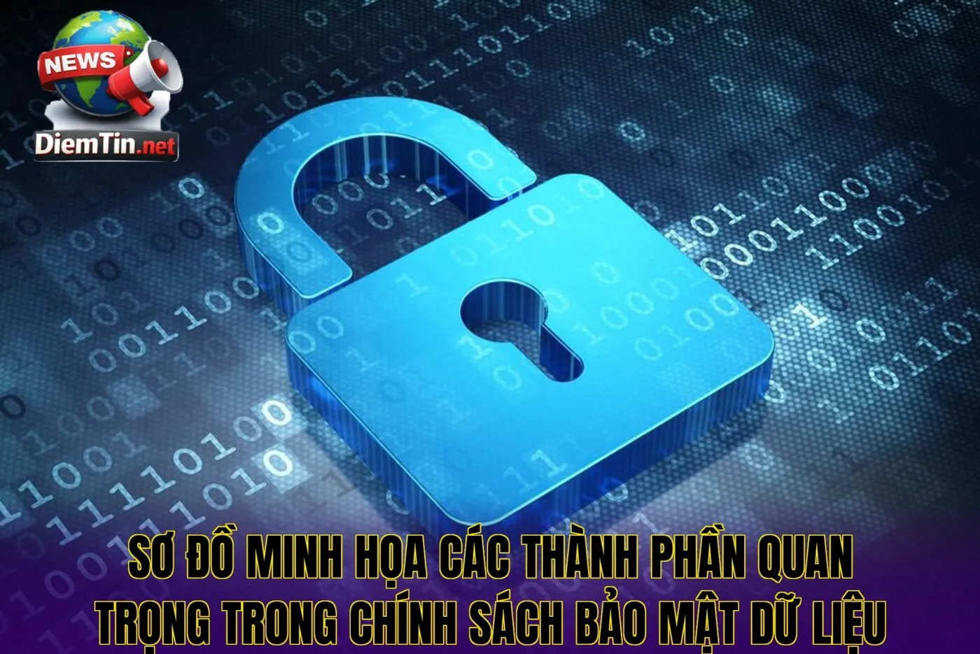 Sơ đồ minh họa các thành phần quan trọng trong chính sách bảo mật dữ liệu