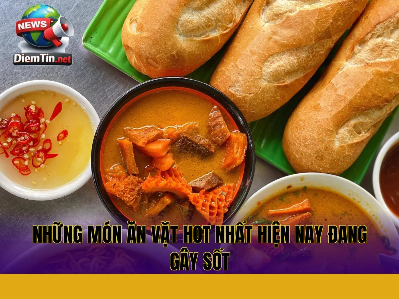 những món ăn vặt hot nhất hiện nay đang gây sốt