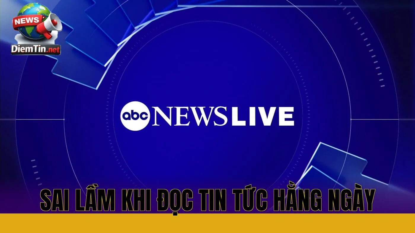 sai lầm khi đọc tin tức hằng ngày