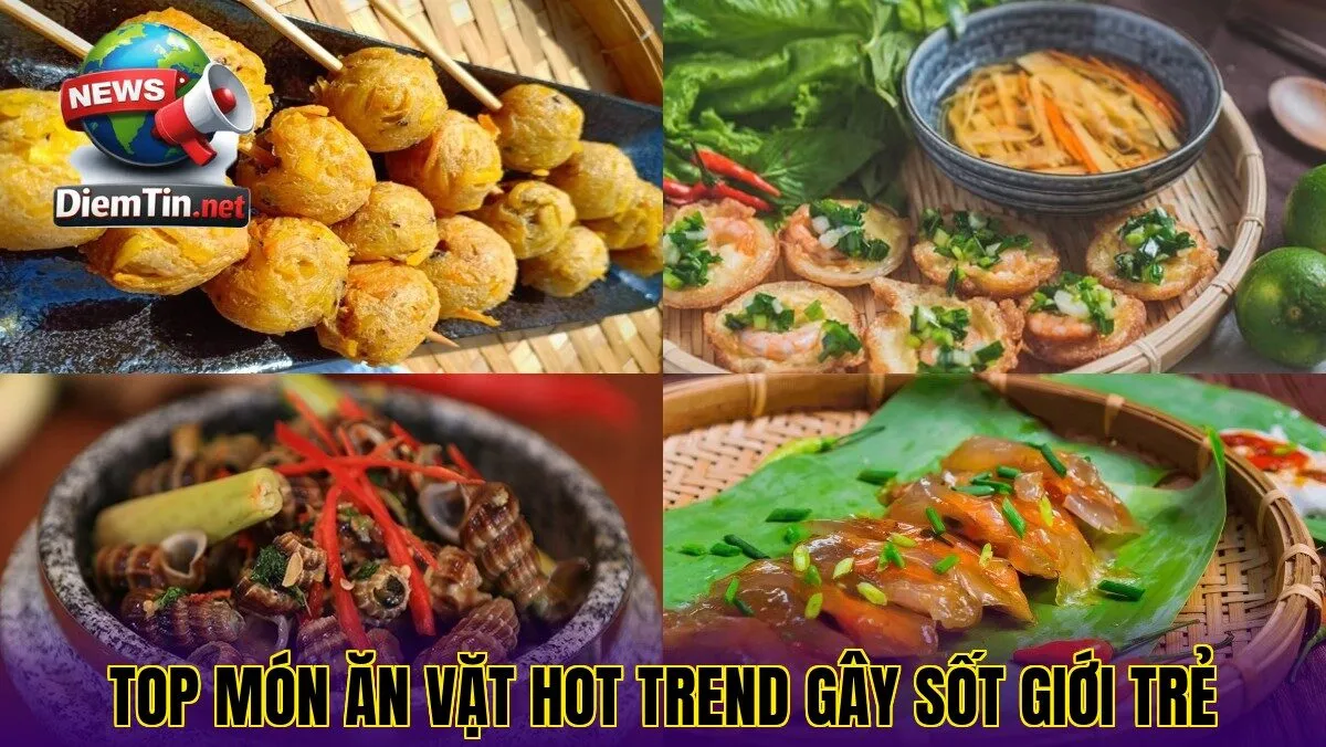 Top Món Ăn Vặt Hot Trend Gây Sốt Giới Trẻ