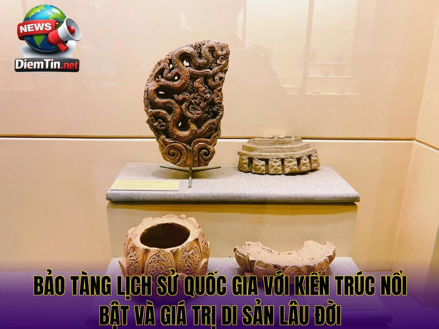 Bảo tàng Lịch sử Quốc gia với kiến trúc nổi bật và giá trị di sản lâu đời
