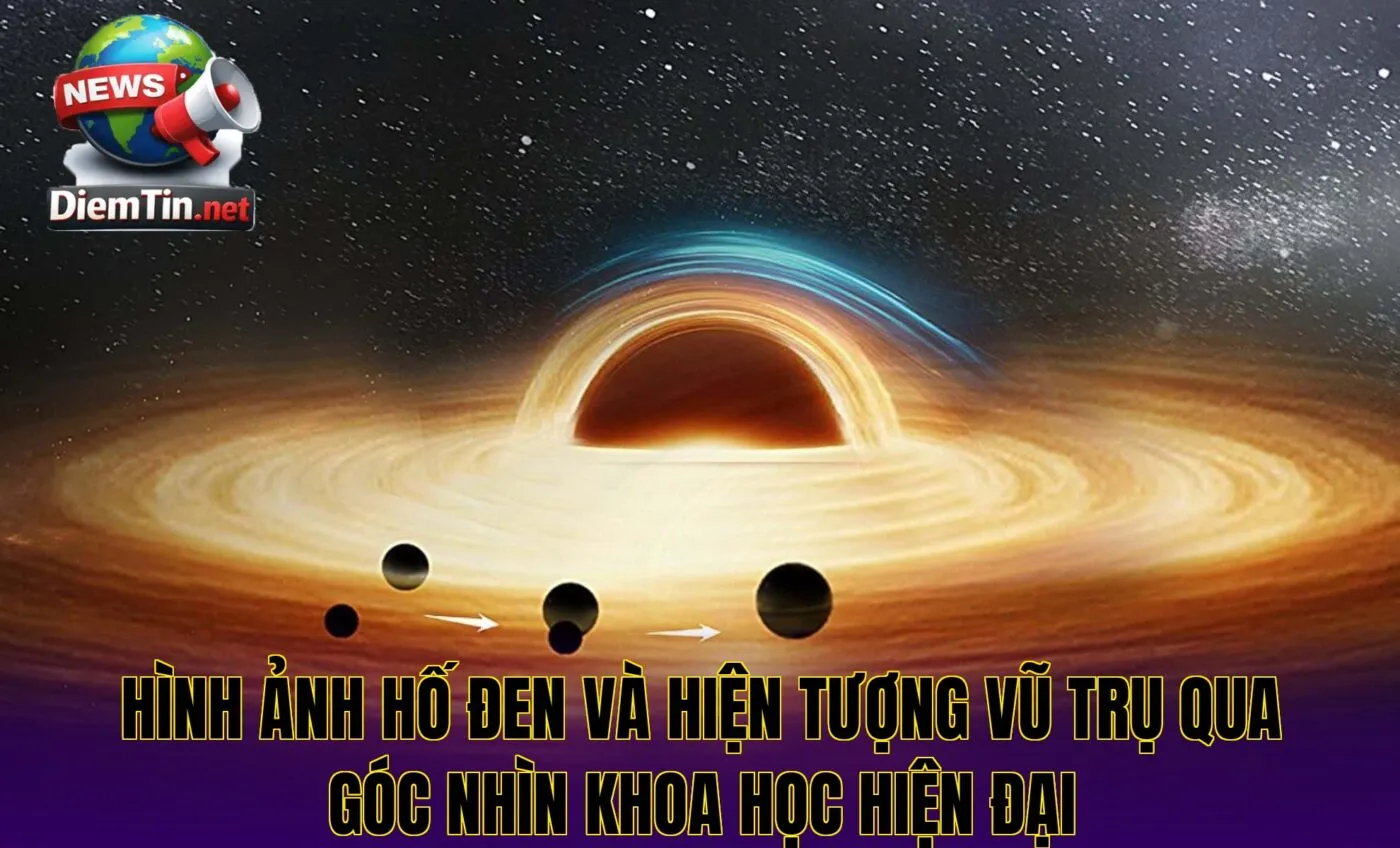 Hình ảnh hố đen và hiện tượng vũ trụ qua góc nhìn khoa học hiện đại