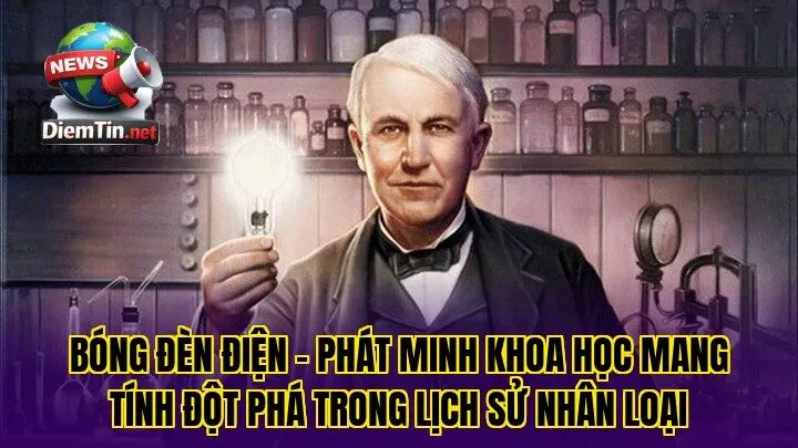 Bóng đèn điện – phát minh khoa học mang tính đột phá trong lịch sử nhân loại