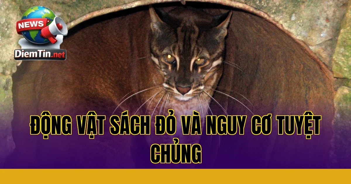 Động vật sách đỏ và nguy cơ tuyệt chủng