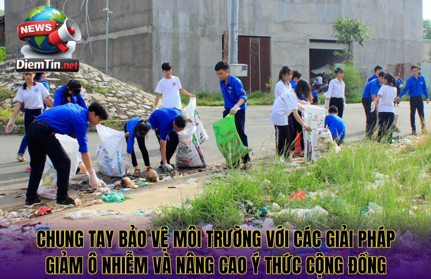 Chung tay bảo vệ môi trường với các giải pháp giảm ô nhiễm và nâng cao ý thức cộng đồng