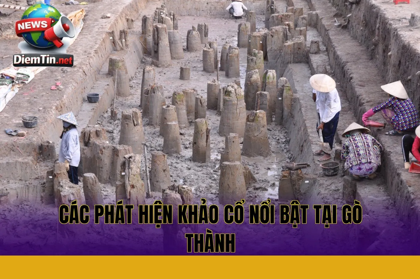 các phát hiện khảo cổ nổi bật tại Gò Thành