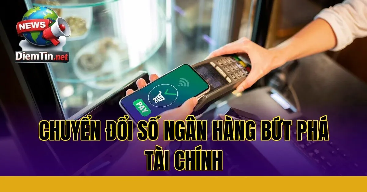 Chuyển đổi số ngân hàng bứt phá tài chính