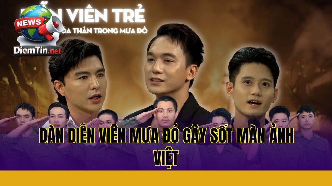 Dàn diễn viên Mưa Đỏ gây sốt màn ảnh Việt