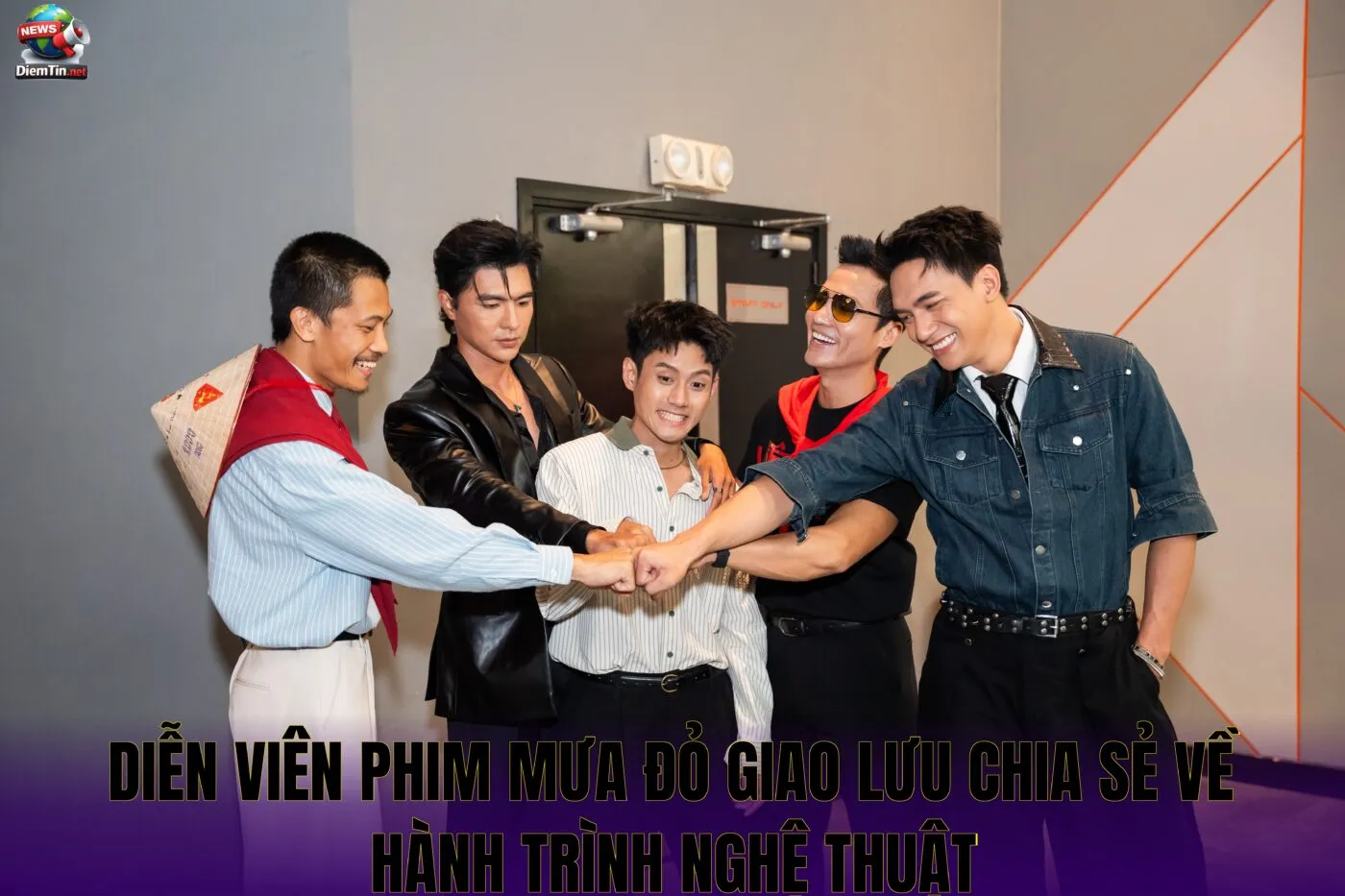 Diễn viên phim Mưa Đỏ giao lưu chia sẻ về hành trình nghệ thuật