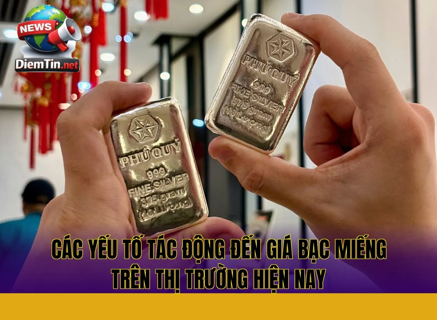 các yếu tố tác động đến giá bạc miếng trên thị trường hiện nay