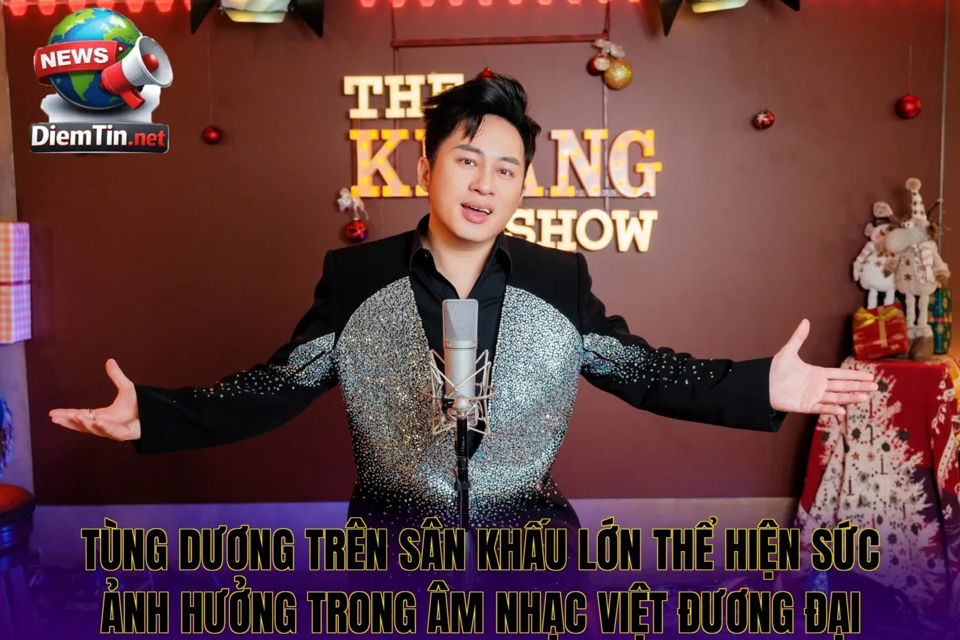 Tùng Dương trên sân khấu lớn thể hiện sức ảnh hưởng trong âm nhạc Việt đương đại