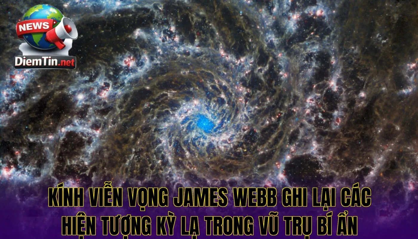 Kính viễn vọng James Webb ghi lại các hiện tượng kỳ lạ trong vũ trụ bí ẩn